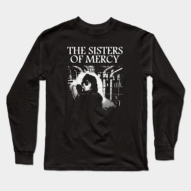 The Sisters of Mercy 3 Long Sleeve T-Shirt by Stephensb Dominikn